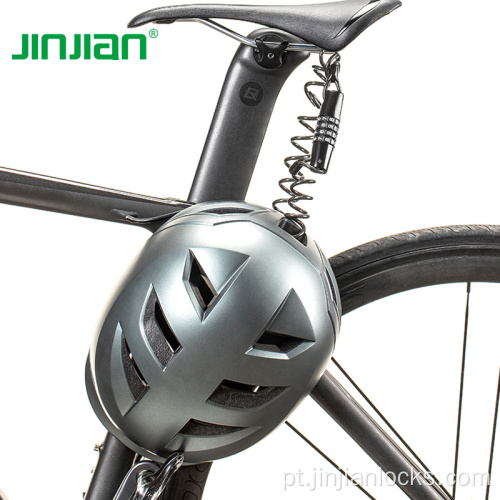 Digit Combination Bicycle Helmet Lock